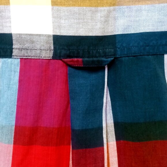 Vintage Chaps Ralph Lauren Men's Shirt XL Plaid ButtonDown CRL Crown Crest Logo - Picture 9 of 11